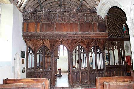 Atherington - Detail of Screen